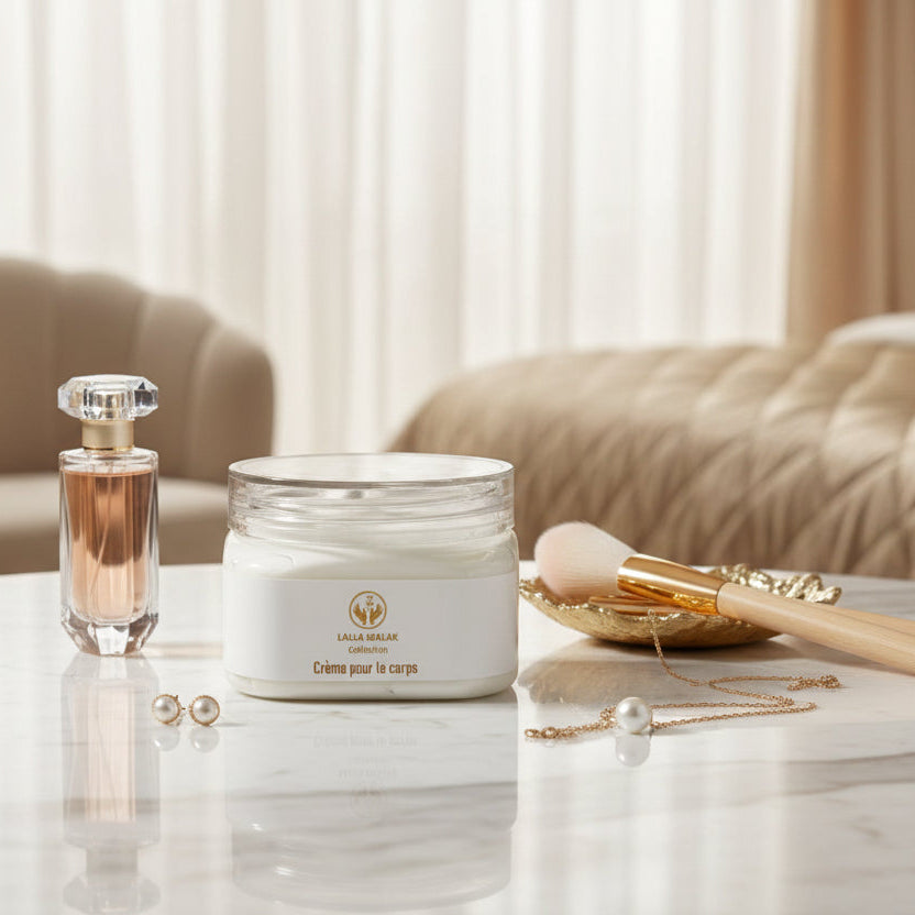 Crème hydratante pour le corps au beurre de karité - كريمة ترطيب الجسم بزبدة الشيا