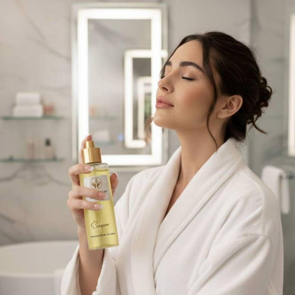 Brume corps & cheveux – Légèreté  Douceur et Tenue / معطر الجسم والشعر عبق