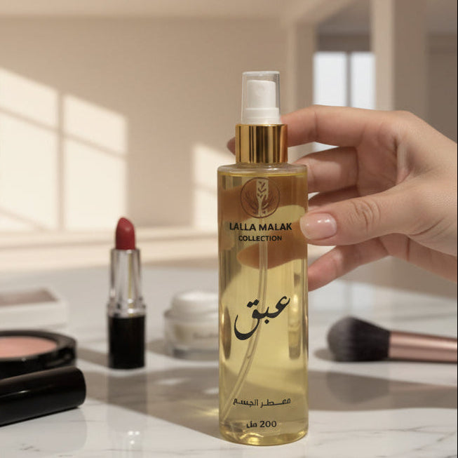 Brume corps & cheveux – Légèreté  Douceur et Tenue / معطر الجسم والشعر عبق